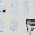 Nón Boba Fett và các bộ phận (helmets and parts) - Thumbnail 10