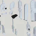 Nón Boba Fett và các bộ phận (helmets and parts) - Thumbnail 20