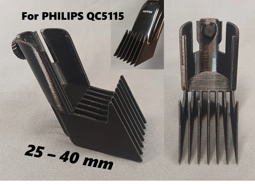 Lược cắt tóc kéo dài cho PHILIPS QC5115 (25–40mm) - Image 1