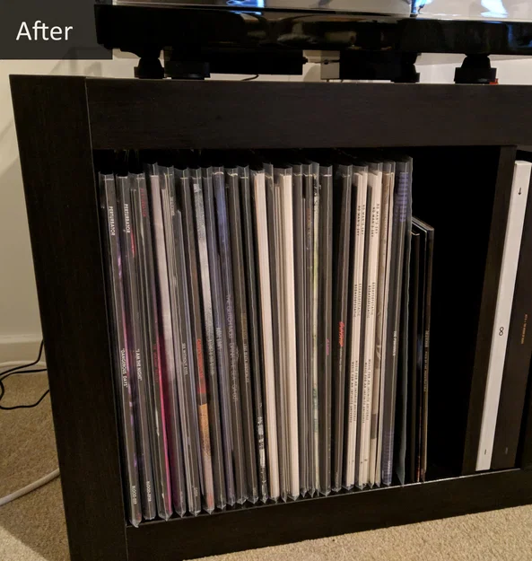 Vách Chia Đĩa Vinyl cho Ikea Kallax/Expedit - Image 1