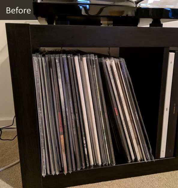 Vách Chia Đĩa Vinyl cho Ikea Kallax/Expedit - Image 2