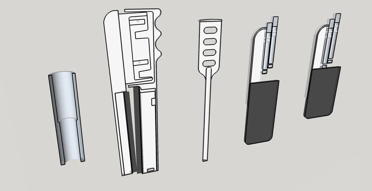 Bộ dụng cụ ống quyển Boba Fett (Boba Fett shin tools) - Image 3