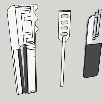 Bộ dụng cụ ống quyển Boba Fett (Boba Fett shin tools)