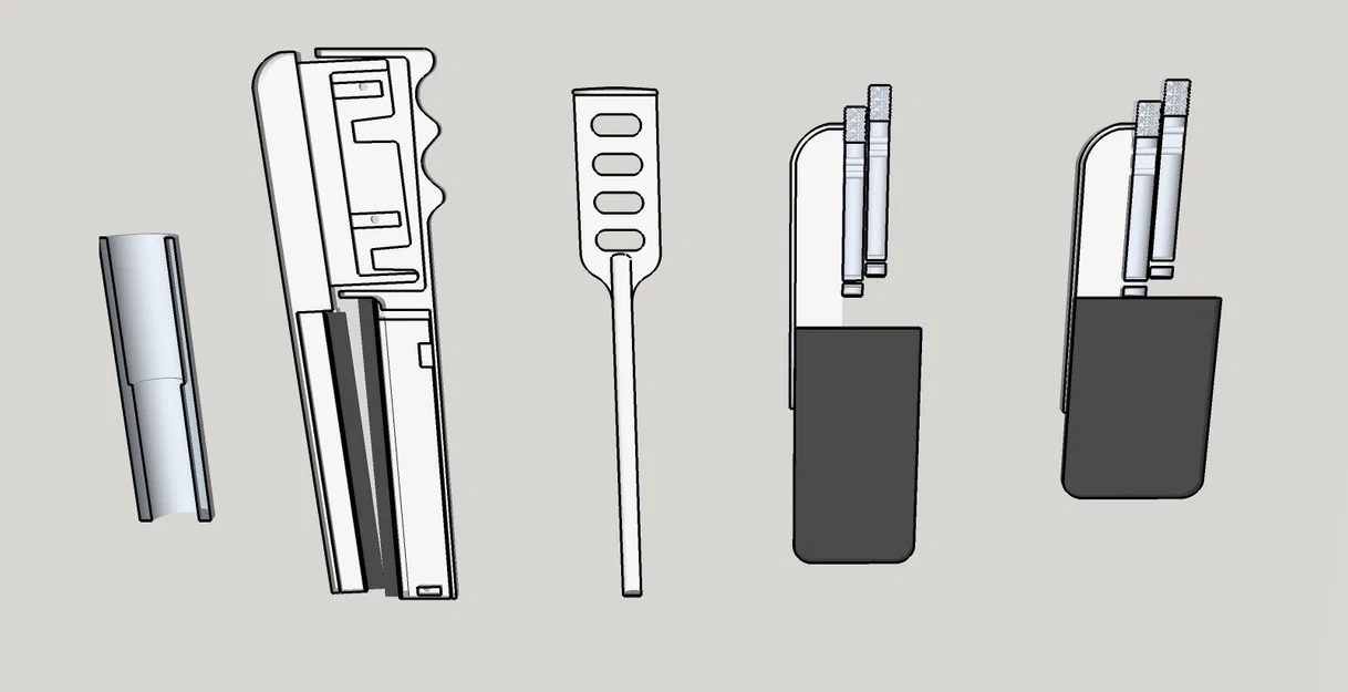 Bộ dụng cụ ống quyển Boba Fett (Boba Fett shin tools) - Image 5