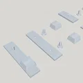 Bộ linh kiện 3D cho giáp Boba Fett (Boba Fett misc parts) - Thumbnail 2