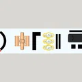 Bộ linh kiện 3D cho giáp Boba Fett (Boba Fett misc parts) - Thumbnail 8