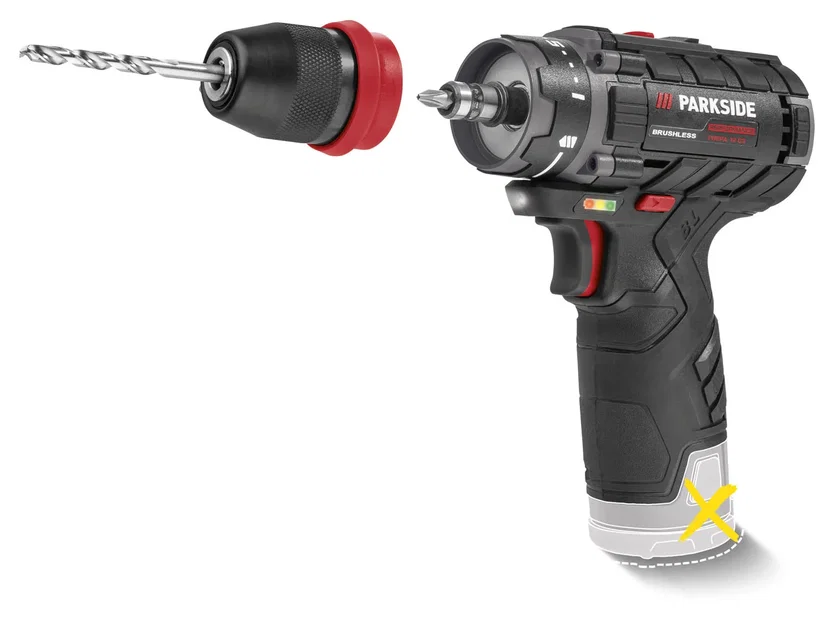 Giá treo tường cho máy khoan Parkside 12V (PSBSAP, PBSPA, PBSA) - Image 1