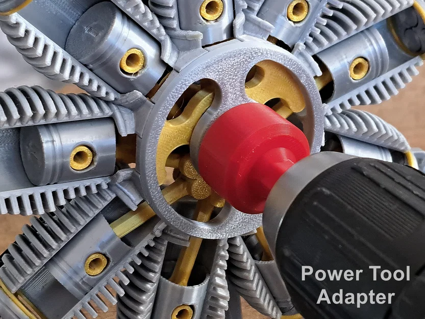 Động cơ Radial 9 xi-lanh (9 Cylinder Radial Engine) - Image 5