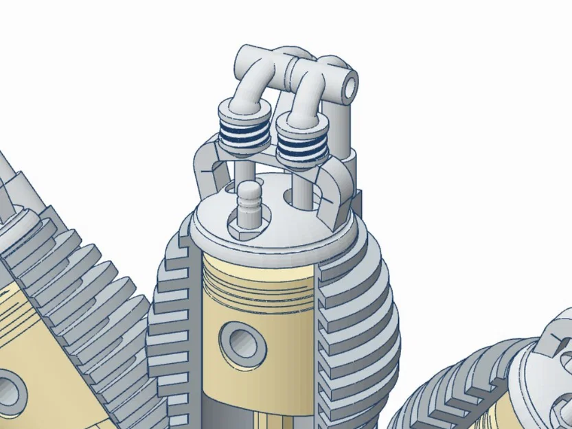 Động cơ Radial 9 xi-lanh (9 Cylinder Radial Engine) - Image 8