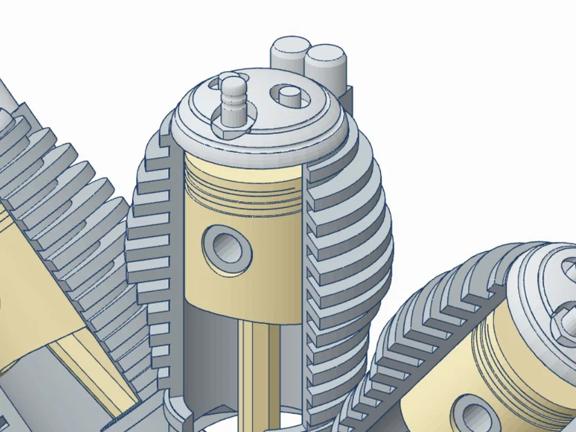 Động cơ Radial 9 xi-lanh (9 Cylinder Radial Engine) - Image 9