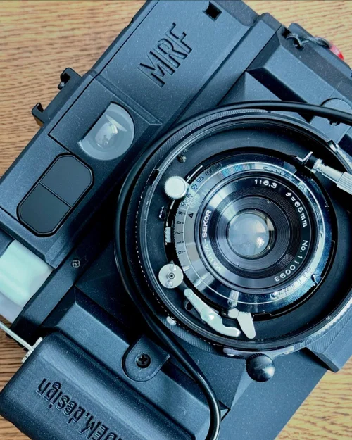 MRF: Rangefinder film medium format dùng LiDAR, ghép lens cho Mamiya Press - Image 1