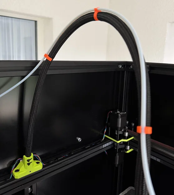 Kẹp giữ ống PTFE và dây cáp cho máy in 3D RatRig V-Core 4 - Image 2