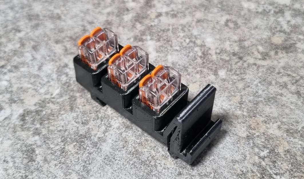 Gá Wago DIN Rail mount (35mm) - Image 3