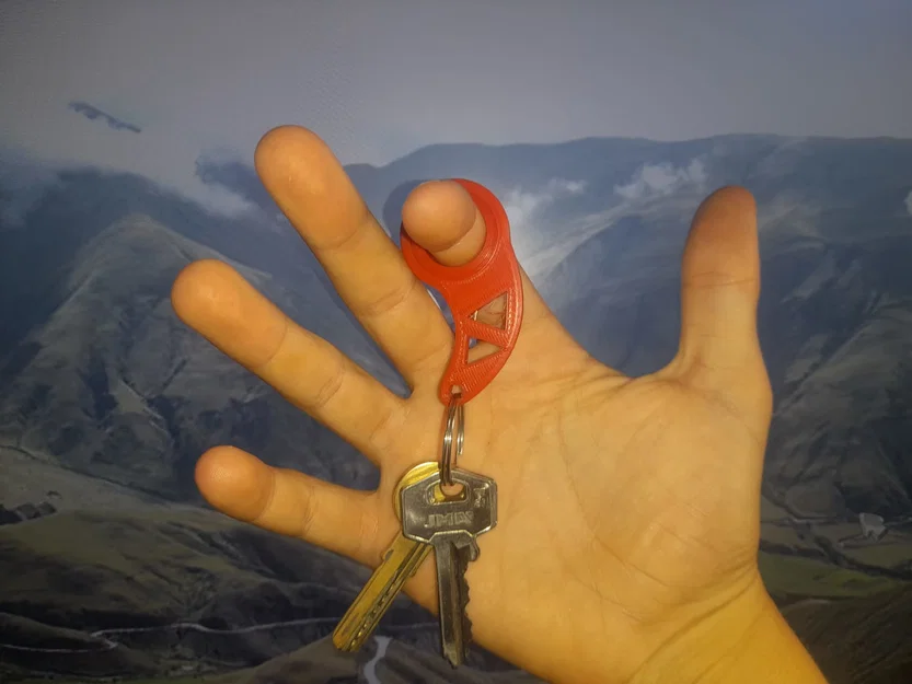 Móc khóa Karambit xoay (Karambit Keychain) - Đồ chơi in 3D cực chất - Image 1