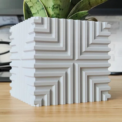 Chậu cây Matrix Cube & Planter – thiết kế Vase Mode