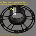 Spool cho filament 500g - CLICK CONNECT - chỉ 50g filament để in! - Thumbnail 4