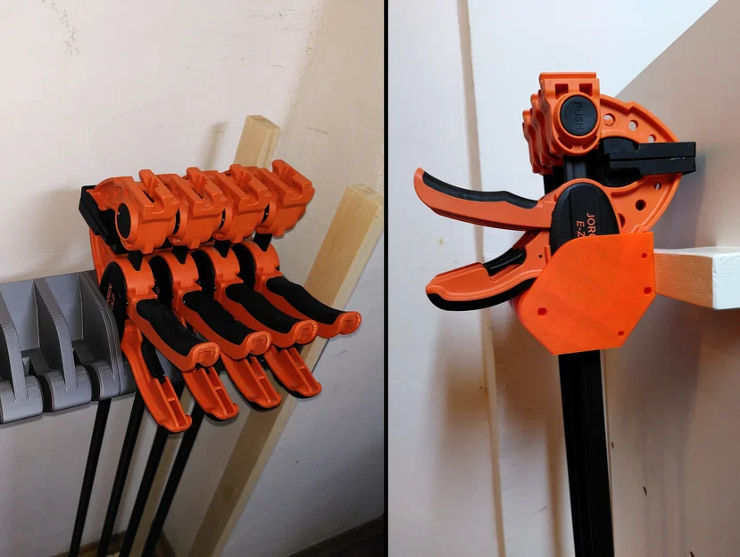 Giá kẹp mở rộng cho Jorgensen E-Z Hold (Extendible Clamp Rack) - Image 1