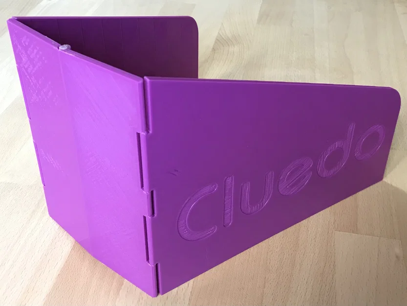 Vách che gấp gọn cho trò chơi Cluedo - Image 2