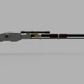 The Mandalorian Amban Pulse Rifle (Full Scale ~170cm, có tuỳ chọn thanh thép) - Thumbnail 4