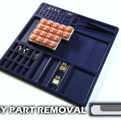 Khay đựng linh kiện điện tử và đồ dùng DIY tiện lợi