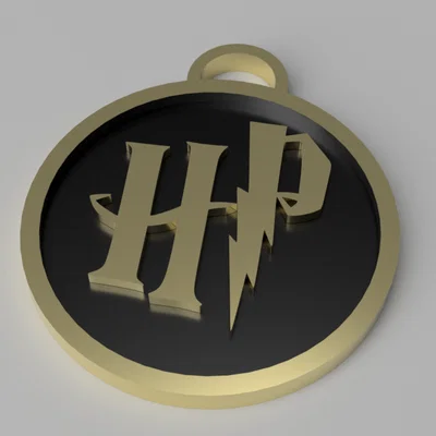 Móc khóa Harry Potter HP (HP Keychain) in 3D độc đáo