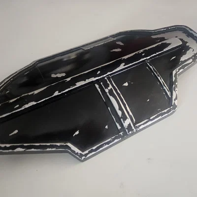 Mô hình 3D giáp đùi phải nhân vật Mandalorian chuẩn cosplay