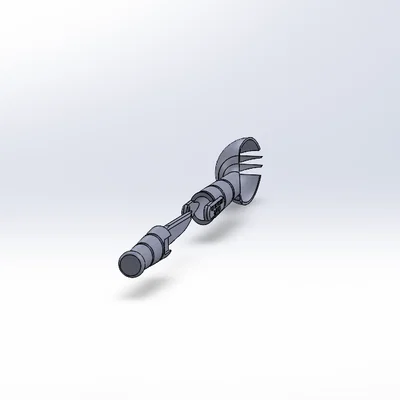 Dụng cụ ăn uống dã ngoại đa năng (Spork) in 3D tiện lợi