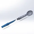 Dụng cụ ăn uống dã ngoại đa năng (Spork) in 3D tiện lợi - Thumbnail 3