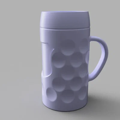 Maßkrug - Ly bia (Beer mug) - 1 lít & 0,5 lít