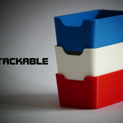 Hộp đựng đồ đa năng BOX-I (Stackable Box) nhỏ gọn, tiện lợi