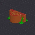 Ống dẫn filament print-in-place cho direct drive - Ender 3/Ender 3 Pro - Thumbnail 7