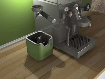 Thiết bị vệ sinh portafilter tự động - Image 1