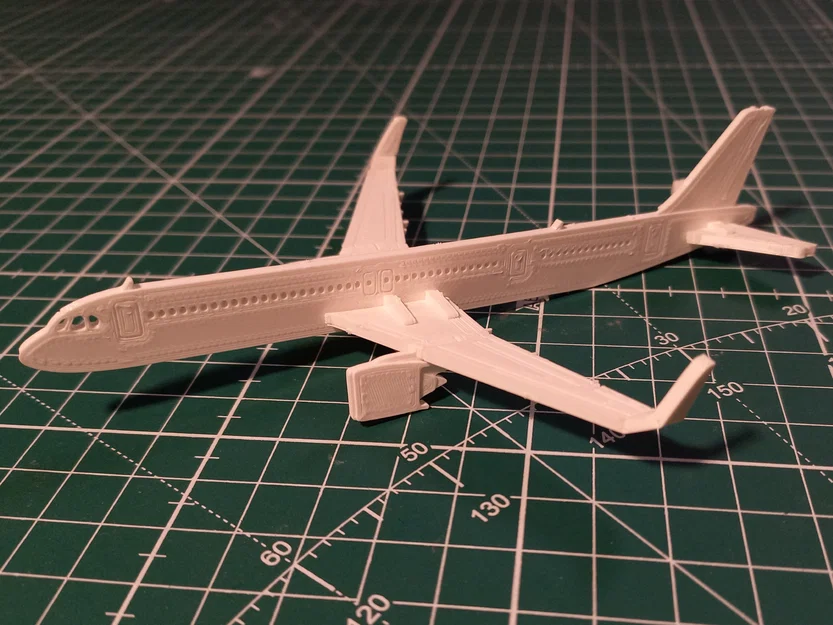 Mô hình Kit Card Airbus A321neo - Image 1