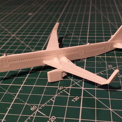 Mô hình Kit Card Airbus A321neo