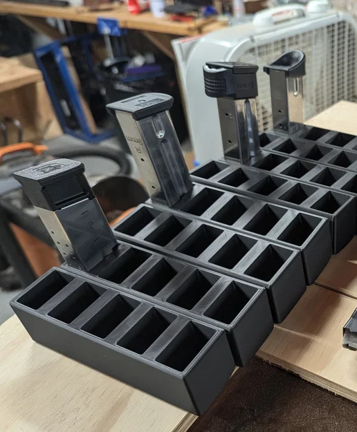 Kệ Đựng Băng Đạn 9mm - 5x1 - Image 1