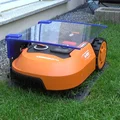 Garage cho Worx Landroid (nhà để robotic lawnmower) rẻ, dễ làm - Thumbnail 1