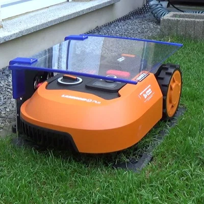 Garage cho Worx Landroid (nhà để robotic lawnmower) rẻ, dễ làm