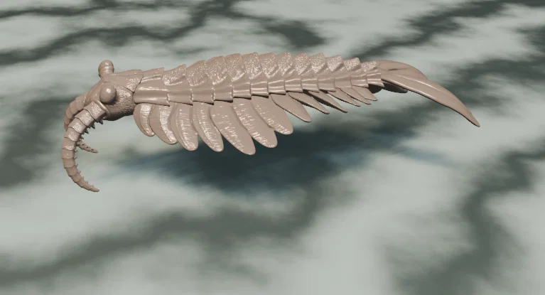 Tượng Anomalocaris (Anomalocaris sculpture) - Image 1