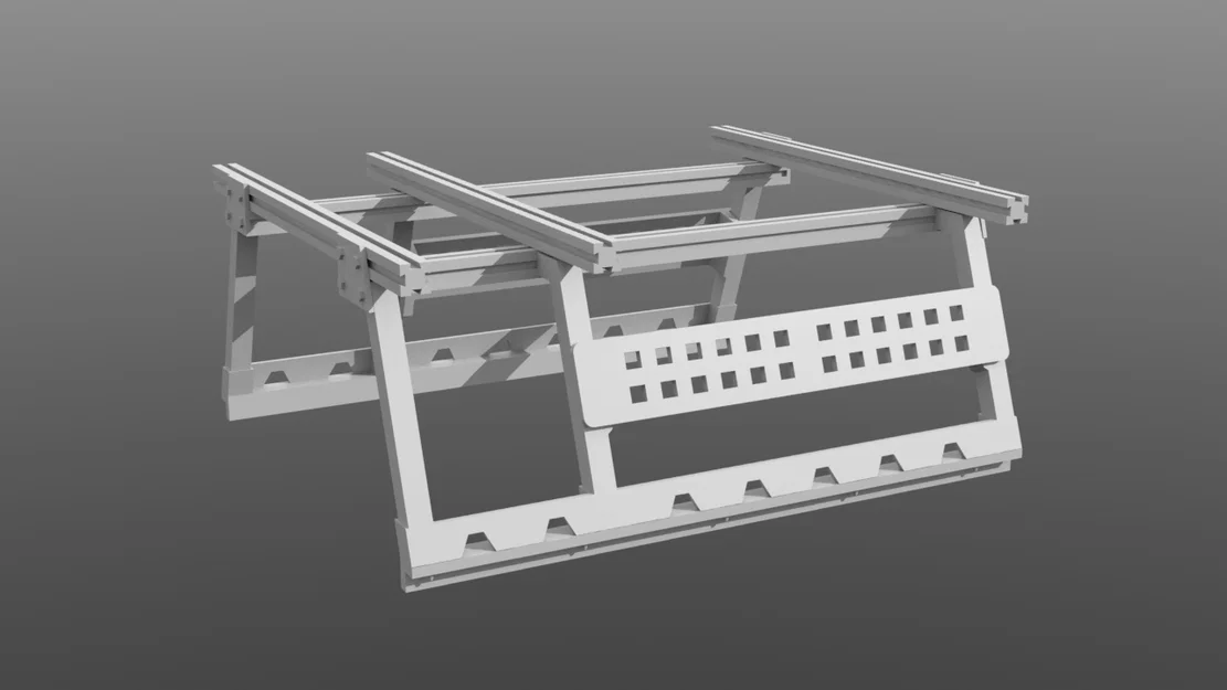Giá chở đồ Overland cho RC MN82 (MN82 RC Overland Rack) - Image 3