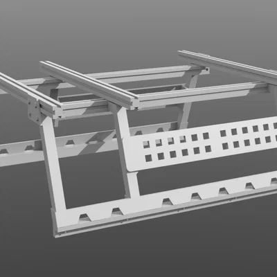 Giá chở đồ Overland cho RC MN82 (MN82 RC Overland Rack)