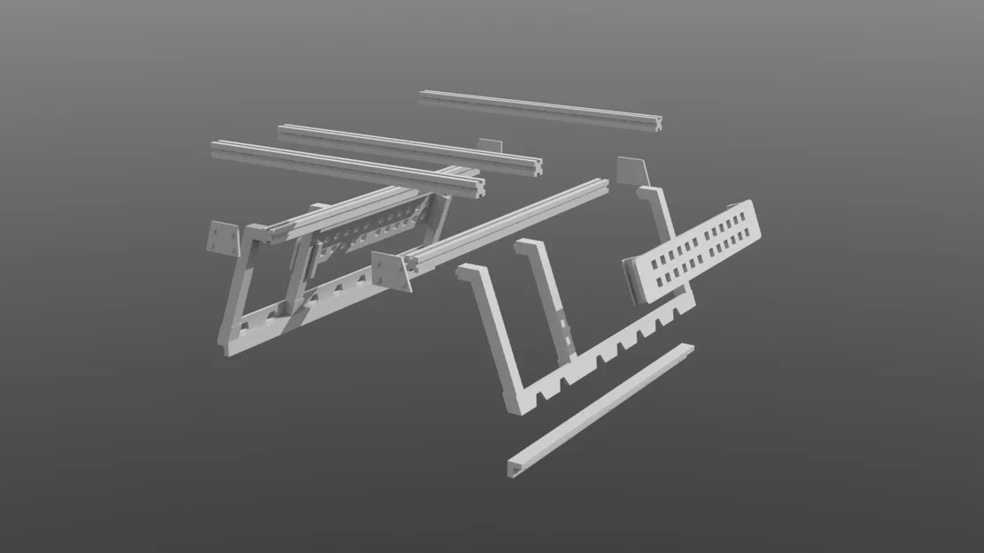 Giá chở đồ Overland cho RC MN82 (MN82 RC Overland Rack) - Image 4