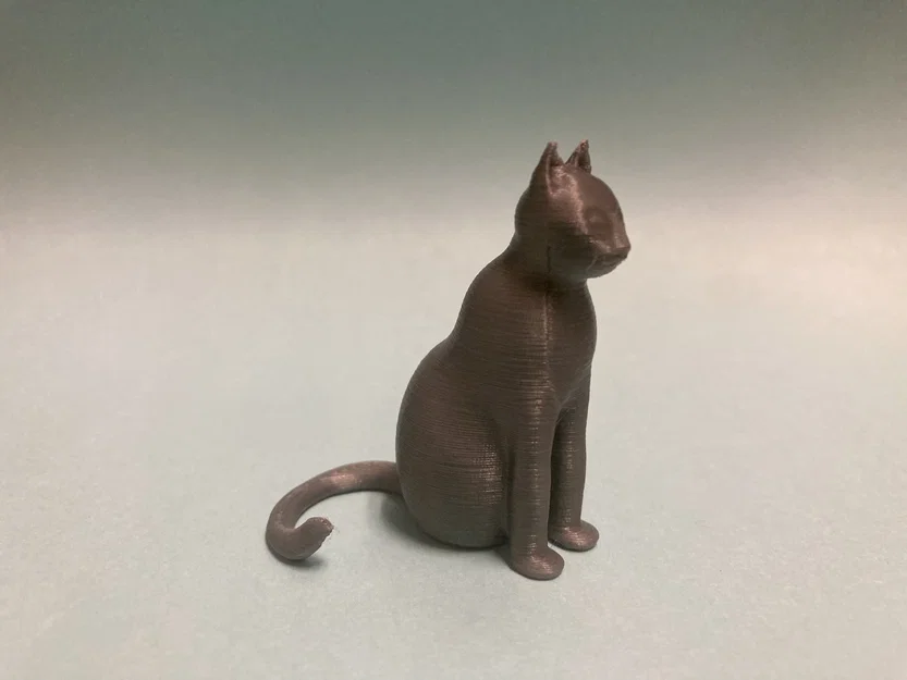 Mô hình mèo ngồi (Sitting Cat) đáng yêu cho góc làm việc - Image 1