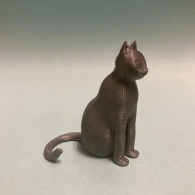 Mô hình mèo ngồi (Sitting Cat) đáng yêu cho góc làm việc