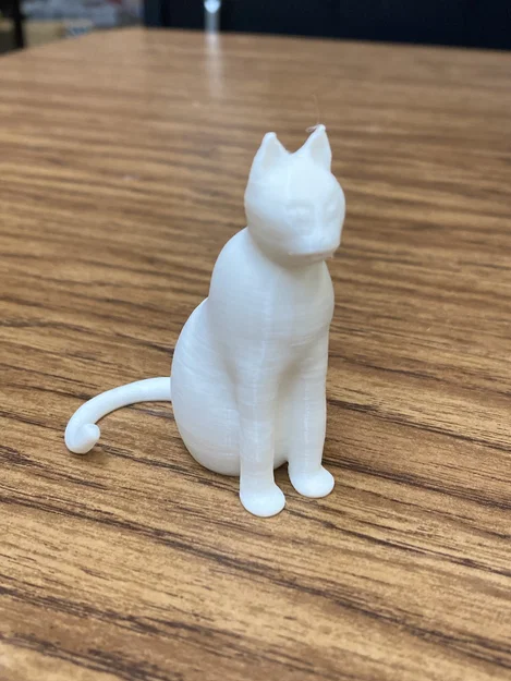 Mô hình mèo ngồi (Sitting Cat) đáng yêu cho góc làm việc - Image 2