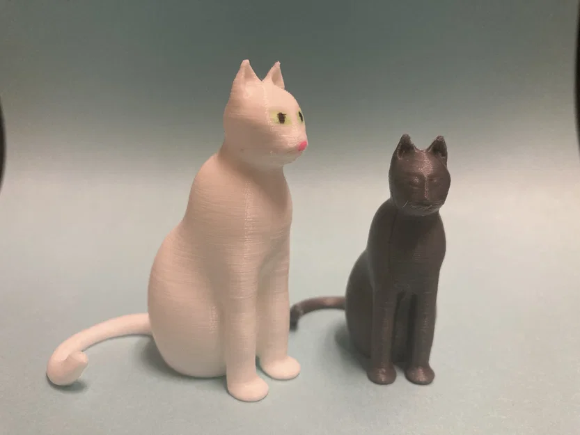 Mô hình mèo ngồi (Sitting Cat) đáng yêu cho góc làm việc - Image 4