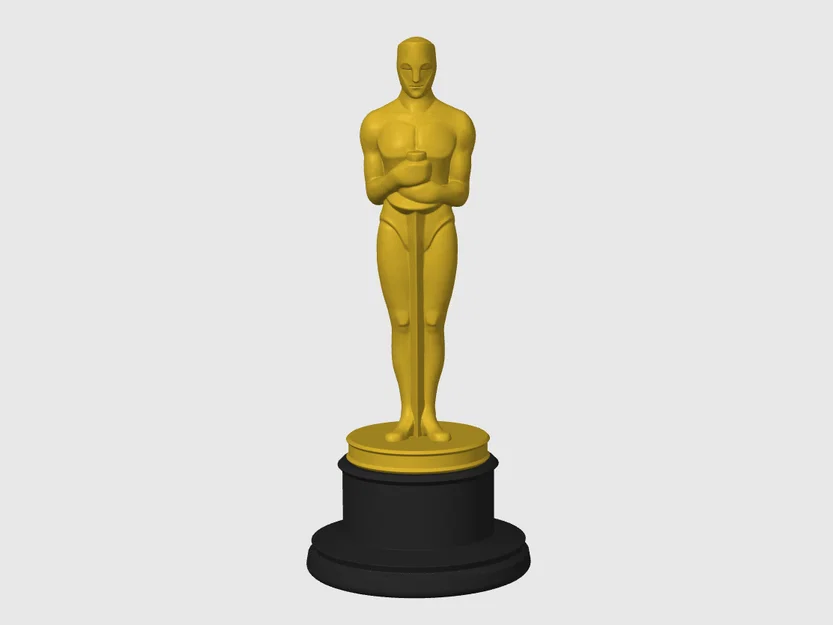 Tượng Oscar (Oscar Award) giống thật – mẫu in 3D - Image 2