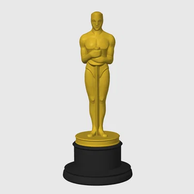 Tượng Oscar (Oscar Award) giống thật – mẫu in 3D