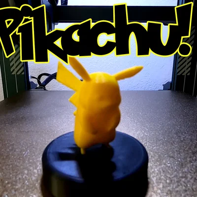 Mô hình Pikachu 3D dễ thương cho bộ sưu tập cá nhân