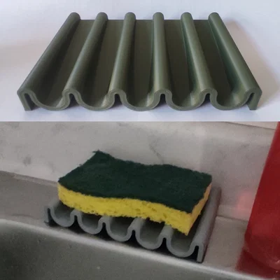 Giá để xà phòng hoặc miếng rửa chén