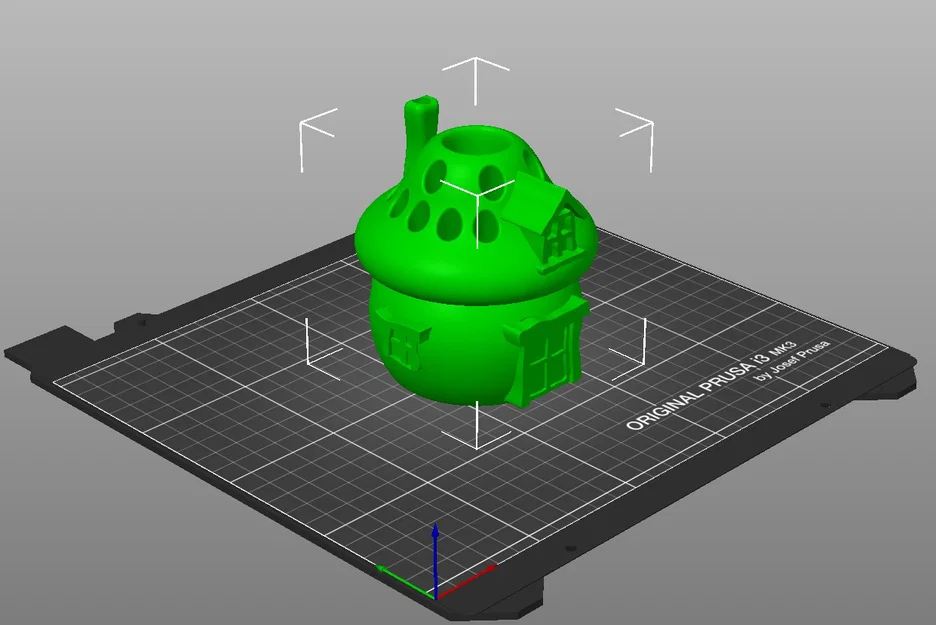 Ống cắm bút hình ngôi nhà Xì Trum (Smurf) cực đáng yêu cho bàn làm việc - Image 6